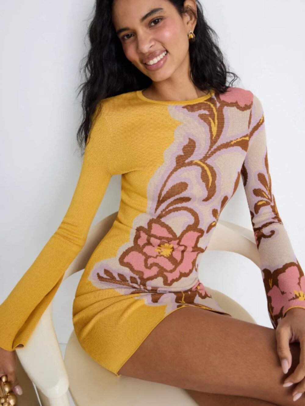 RTR-80 MISA Los Angeles Jayde Mini Dress - Picture 4 of 5